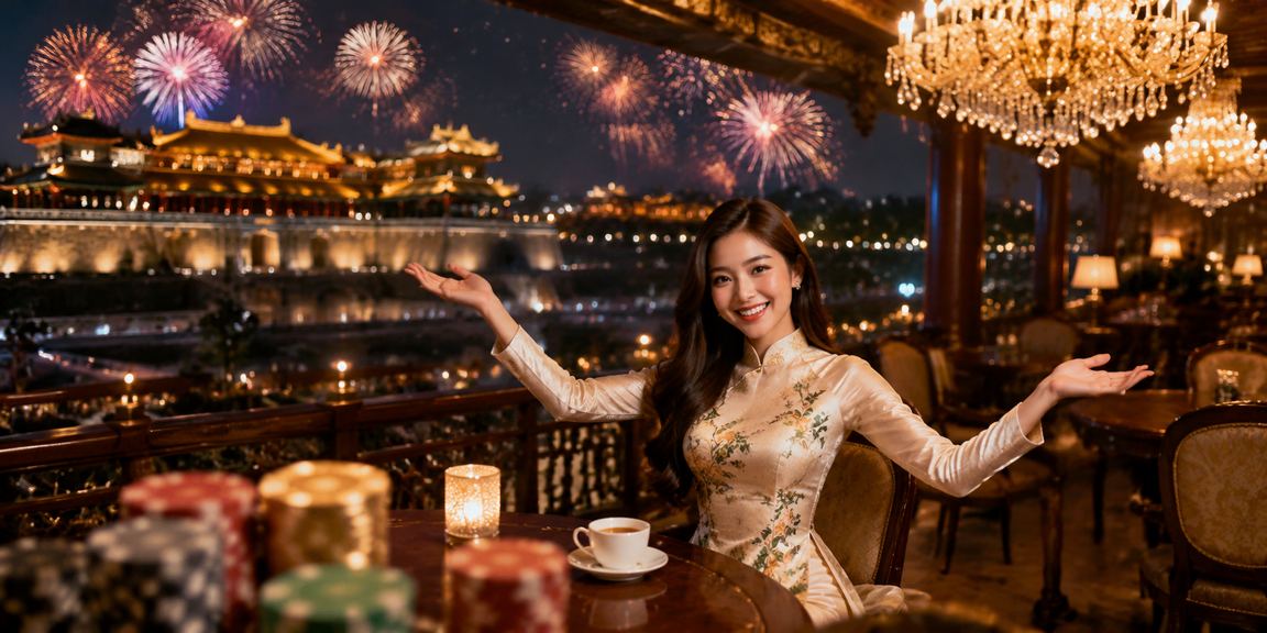 Người chơi thưởng thức cà phê tại Huế trong không khí giải trí có trách nhiệm
